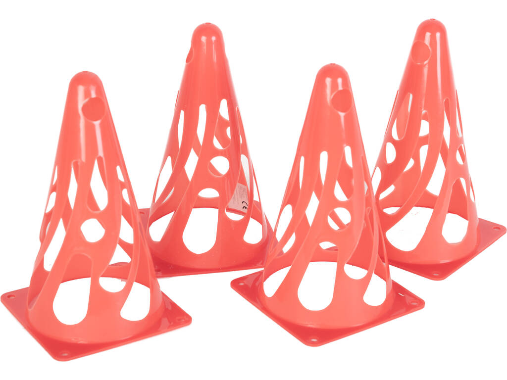 Set 4 cones 13x21,5 cm.