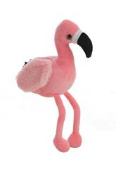 Peluche Flamingo Cor- de- Rosa 35 cm. Llopis 46635