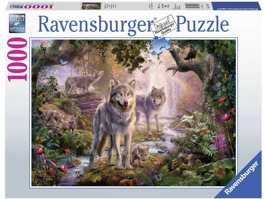 Puzzle Sommerwölfe 1.000 Stücke Ravensburger 15185
