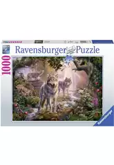 Puzzle Lobos de Verão 1.000 Peças Ravensburger 15185