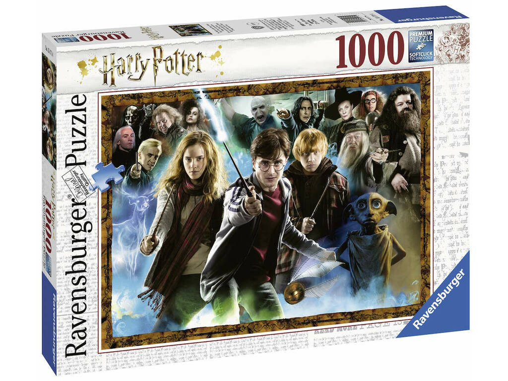Puzzle Der Magier Harry Potter 1.000 Teile Ravensburger 15171
