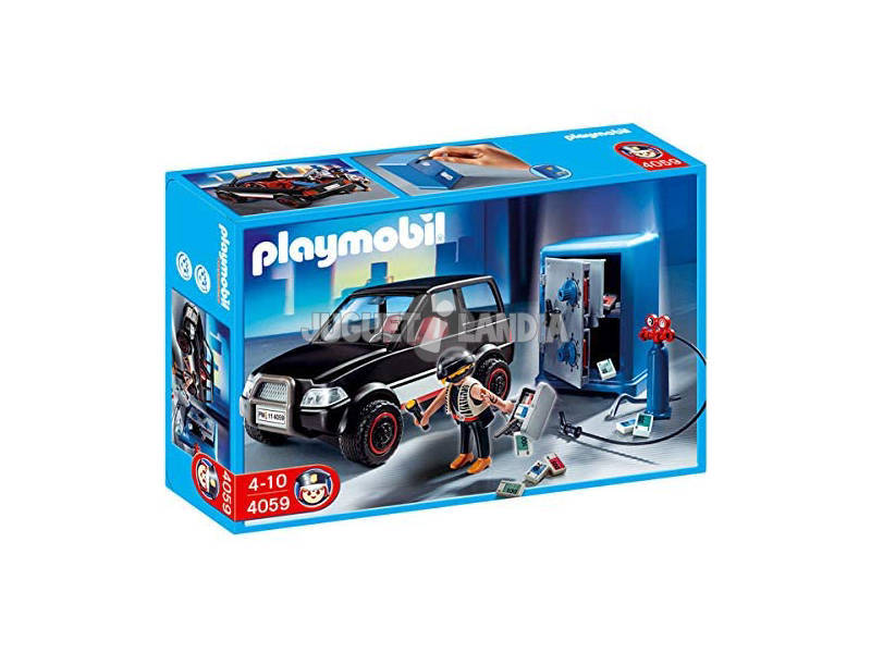 Playmobil Ladrão de Cofre com Carro 4059