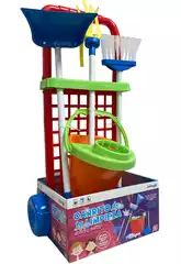 Chariot de Nettoyage avec Accessoires 56 x 24 x 19 cm Vicam Toys 12