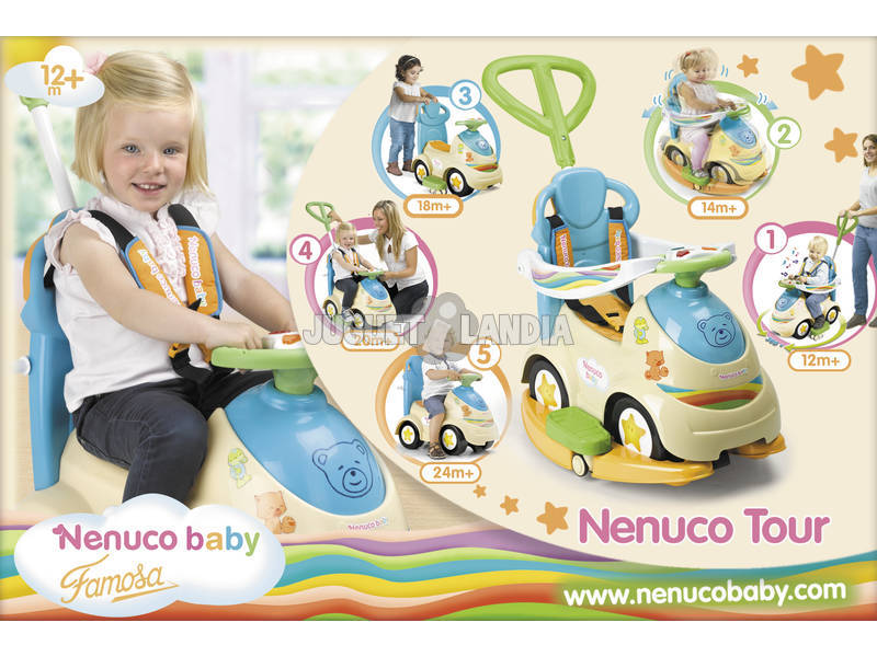 Nenuco Baby 5 in 1 Nuco Tour Cavalcabile