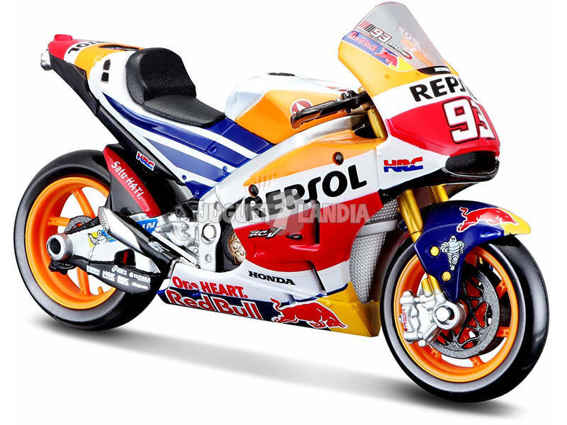 Miniatura Honda MotoGP Marc Marquez Maisto 1:18