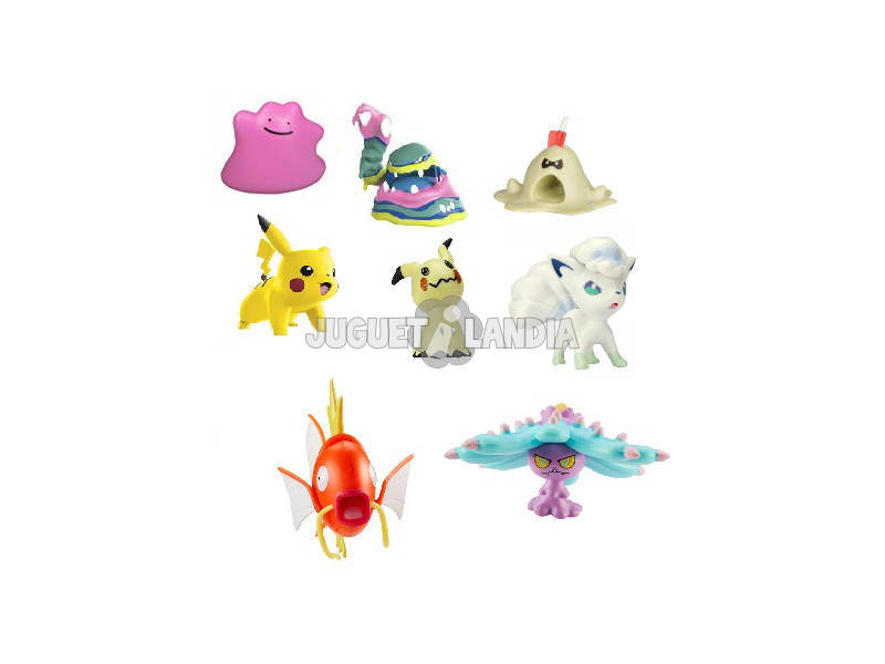 Pokémon Multipack 8 Figure di Battaglia Bizak 6322 5320