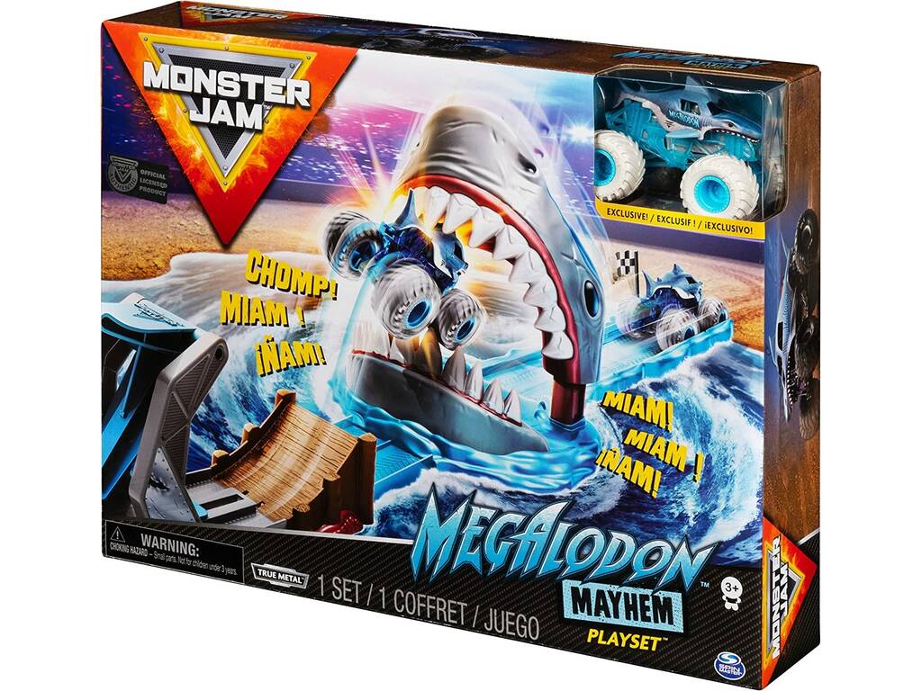 Monster Jam Playset Acrobacias Zombie Madness Bizak 6192 5873