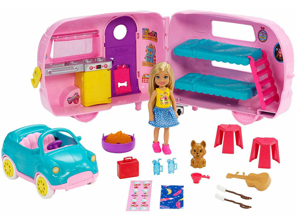 Barbie Caravana De Chelsea Mattel FXG90