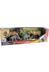 Kit 5 Figurines Animaux Sauvages