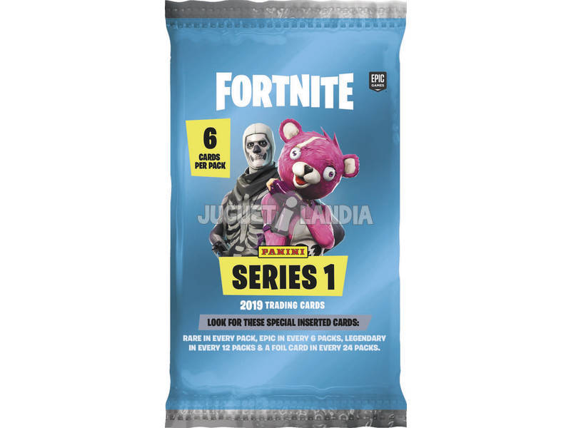 Fortnite Umschläge mit 6 Trading Cards Series 1 Panini 201012B6E
