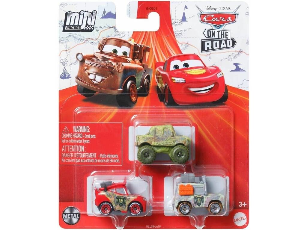 neuf jouet disney pixar cars mini metal pack de 13 voitures mattel 