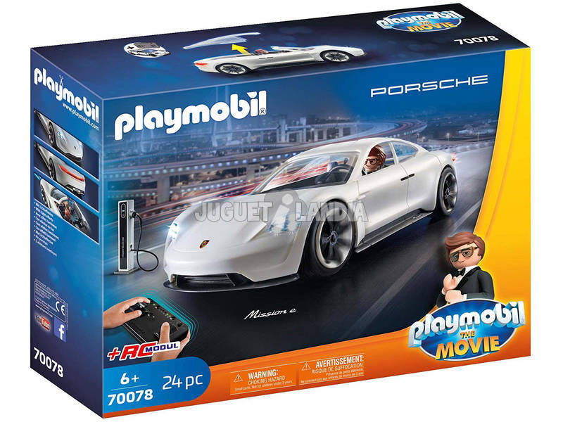 Playmobil The Movie Porsche Mission E y Rex Dasher 70078