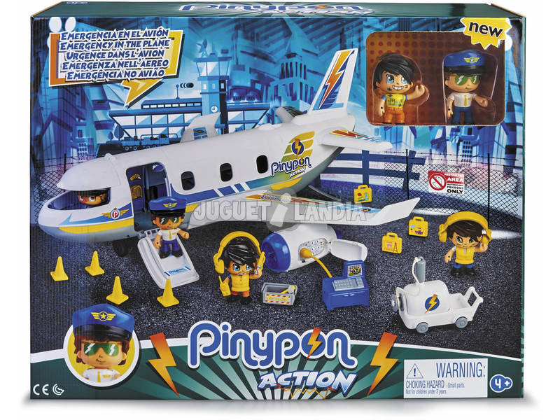 Pinypon Action Emergencia En El Avión Famosa 700015149