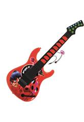 Miraculous Ladybug Guitarra Electrónica Con Micro Reig 2678
