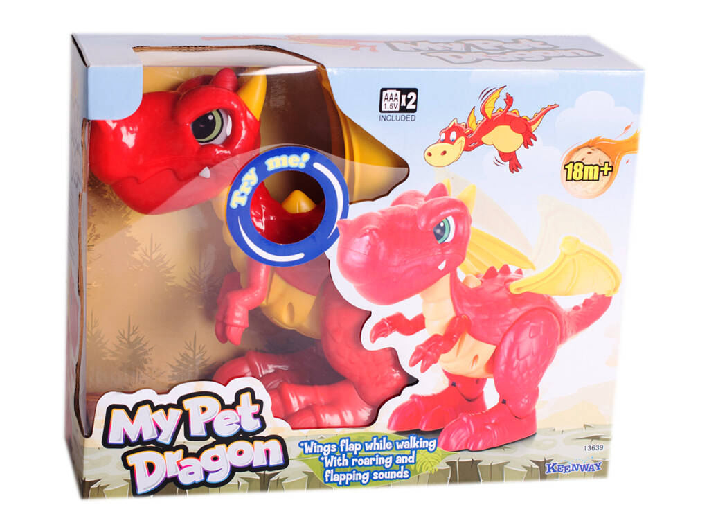 Dinosaure Dragon Pour Enfants avec des Sons Keenway 13639