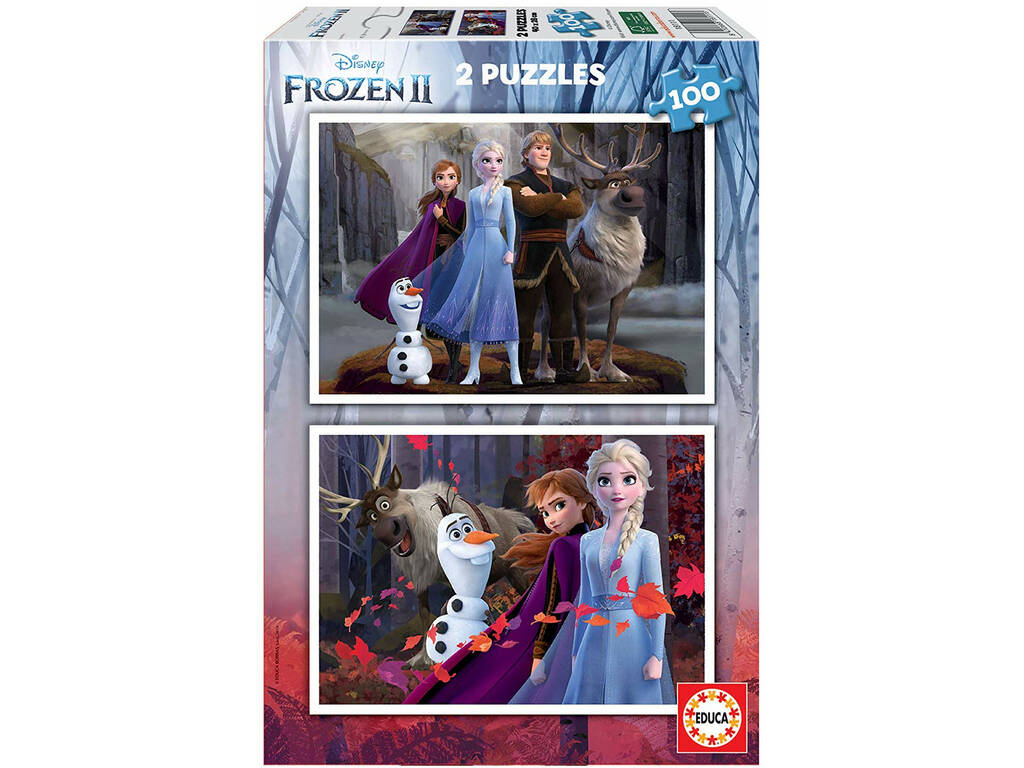 Puzzle 2x100 Frozen 2 Educa 18111