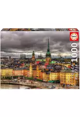 Puzzle 1.000 Vistas De Estocolmo Educa 17664