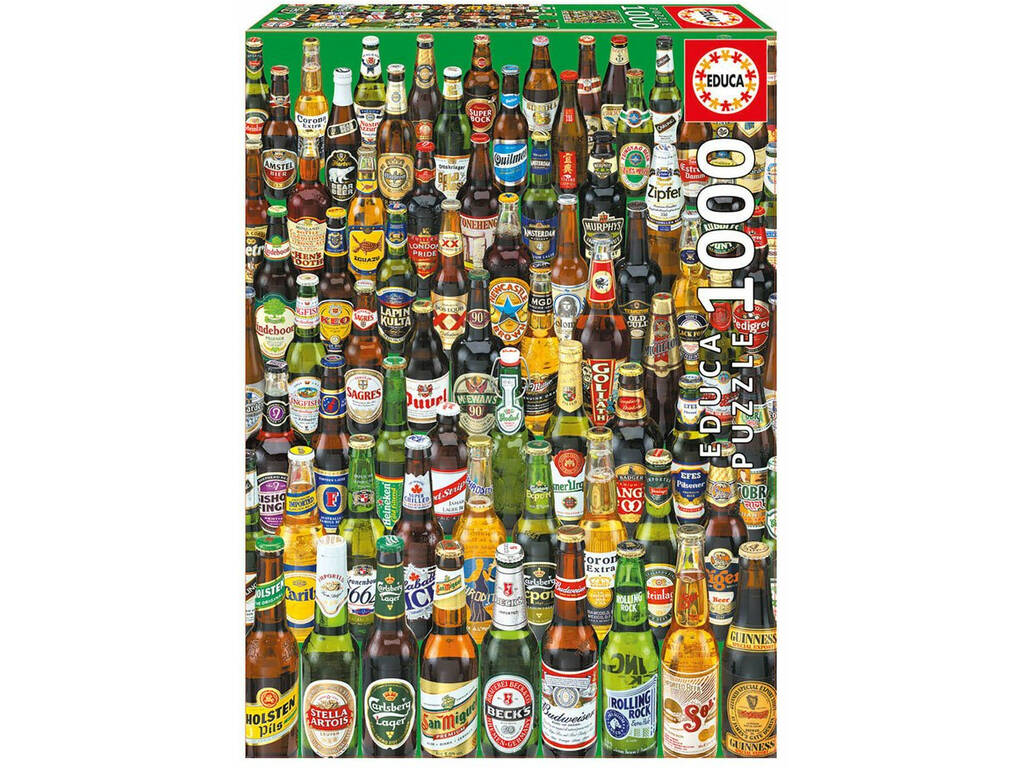 Puzzle 1.000 Cervezas del Mundo Educa 12736