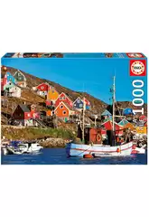 Puzzle 1.000 Casas Nórdicas Educa 17745