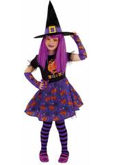 Disfarce Menina Bruxinha Doce ou Travessura Tamanho L Rubies S8534-L