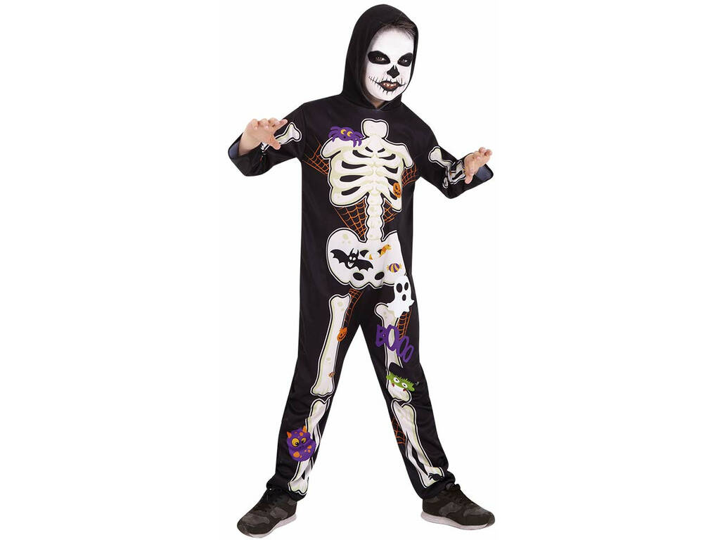 Disfarce Infantil Esqueleto Giro Tamanho M Rubies S8537-M