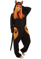 Disfarce Adulto Kirugurumi Black Cat Rubies S8452