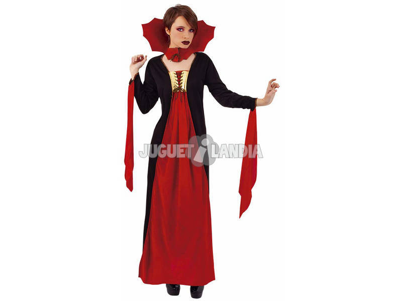 Costume Donna Vampiro Gotica rossa Rubies S8365