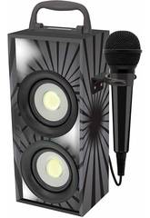 Mini Tour Sonore Noire Bluetooth avec Microphone Lexibook BTP155BKZ