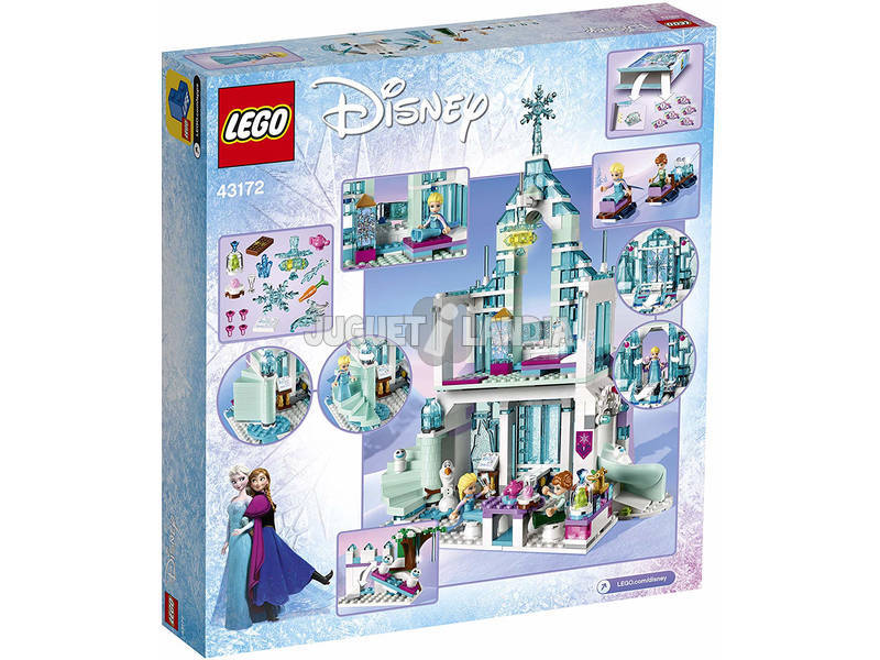 Lego Frozen Palacio Mágico de Hielo de Elsa 43172