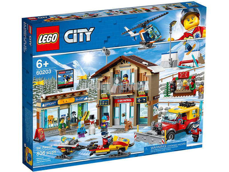 
Lego Stadt Ski Resort 60203