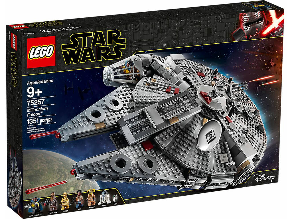 Lego Star Wars Faucon Millenium 75257