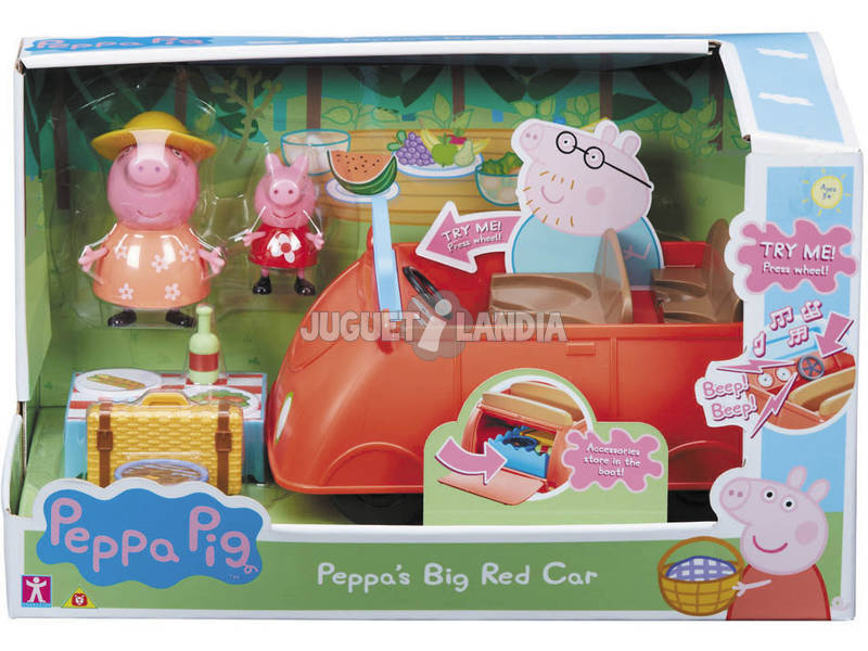 Peppa Pig Coche Deluxe Bandai CO06921