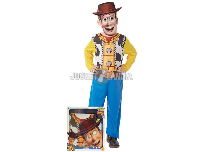 Disfarce Infantil Woody com Máscara Tamanho S Rubie's 300441-S