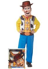 Disfarce Infantil Woody com M�scara Tamanho L Rubie's 300441-L
