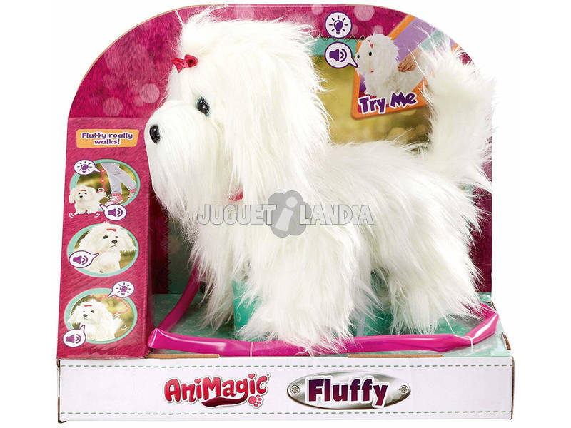 Animagic Fluffy Mi Perrito Paseo Goliath 256606