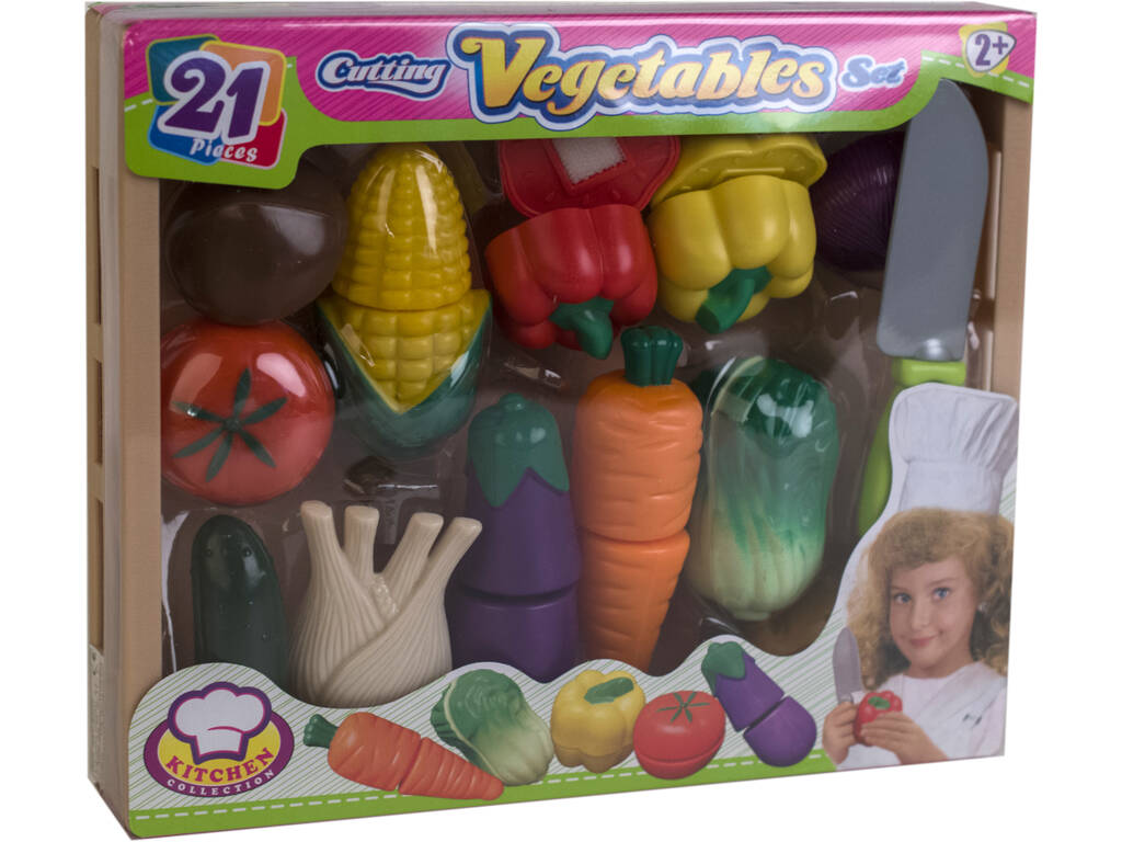 Set Verduras 21 piezas