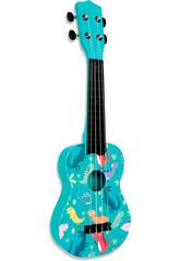 Dino Ukulélé Bleu 53 cm.