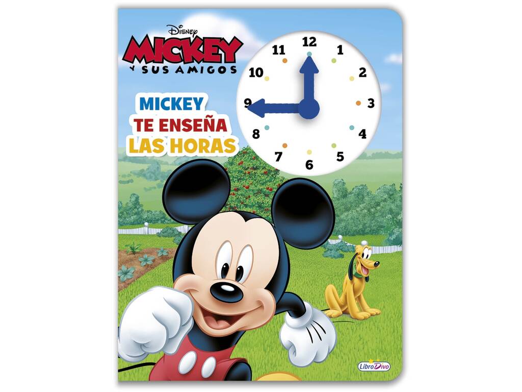 Libro Mickey Y Sus Amigos Te Ensañan Las Horas Ediciones Saldaña LD0838