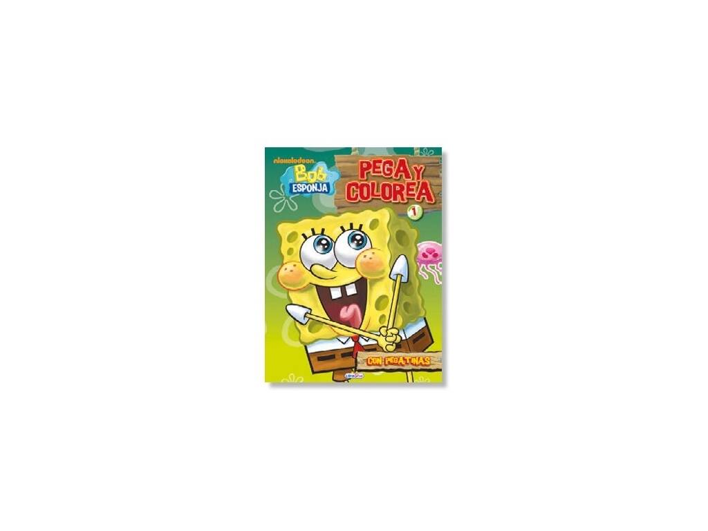 SpongeBob Pegacolor Ediciones Saldaña LD0284