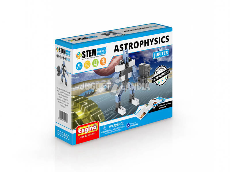 Set Construção STEM Heróis Astrophisics Jupiter Engino STH13