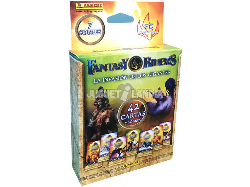 Fantasy Riders 2 Blister 7 Bustine Trading Cards Panini 3818KBE7