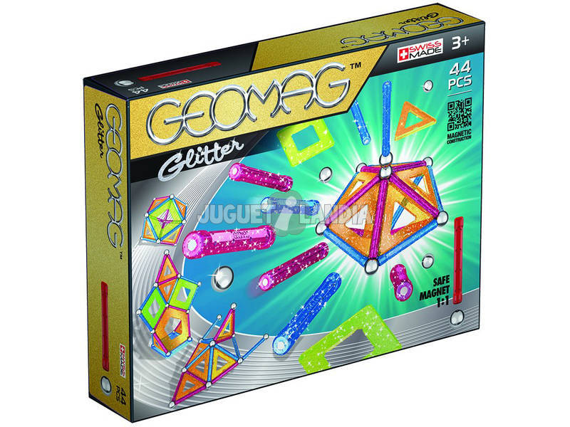 Geomag Classic Glitter 44 Pièces Toy Partner 532