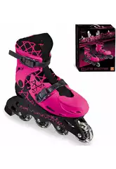 Patins En Linha Cor-de-rosa T33-36 Mondo 28514