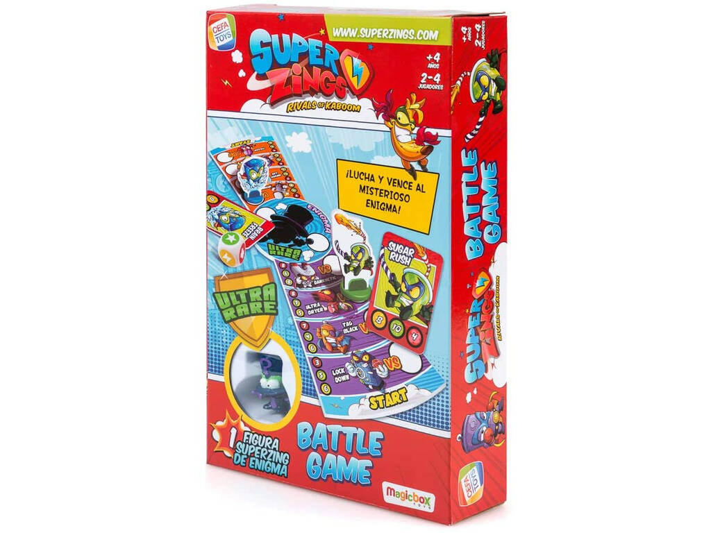 Juego Superzings Enigma Battle Game Cefa Toys 21650