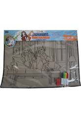 Tapis Pour Colorer Filles Canapé