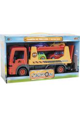 Camion Infantile con 4 Automobili