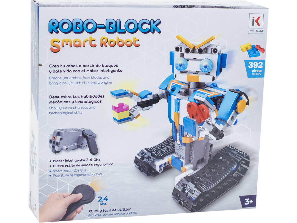 Radio Control Smart Robot con 390 Bloques Teledirigido
