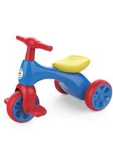 Triciclo Pedales Azul Rojo y Amarillo