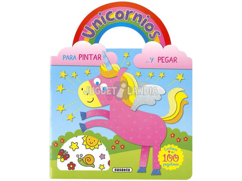 Unicornios Para Pintar y Pegar Susaeta S3424