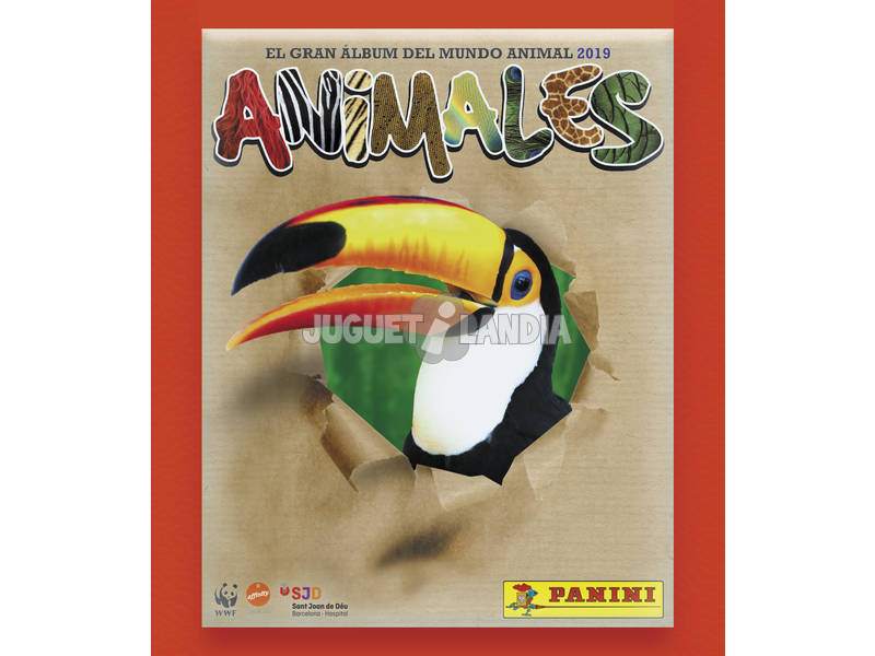 Animales (Animais) 2019 Envelopes Panini 8018190000689